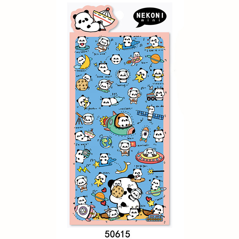 Nekoni Sticker: Vacay Animal Series