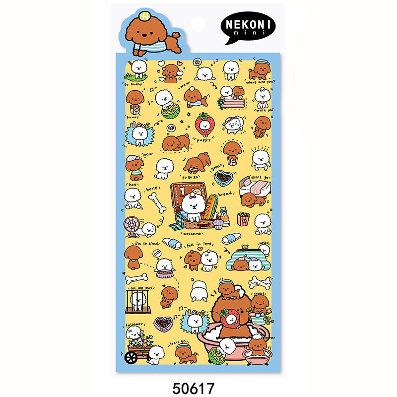 Nekoni Sticker: Vacay Animal Series