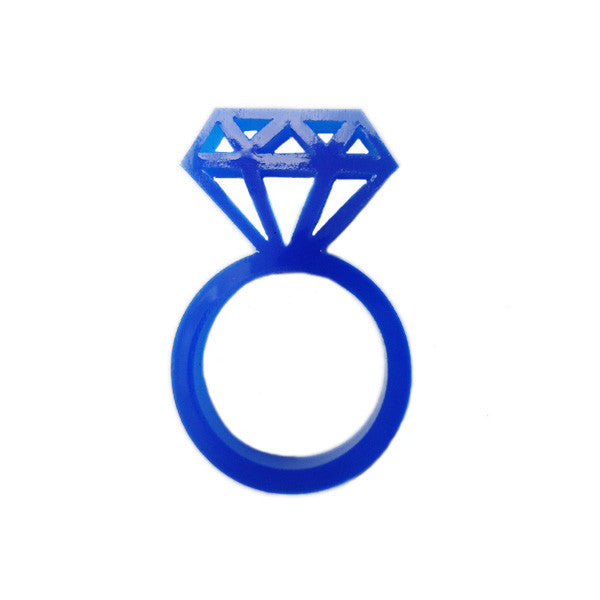 Diamond Laser Cut Ring