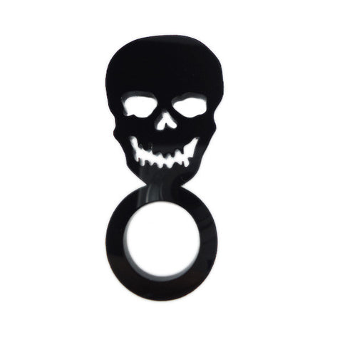 Skull Laser Cut Ring