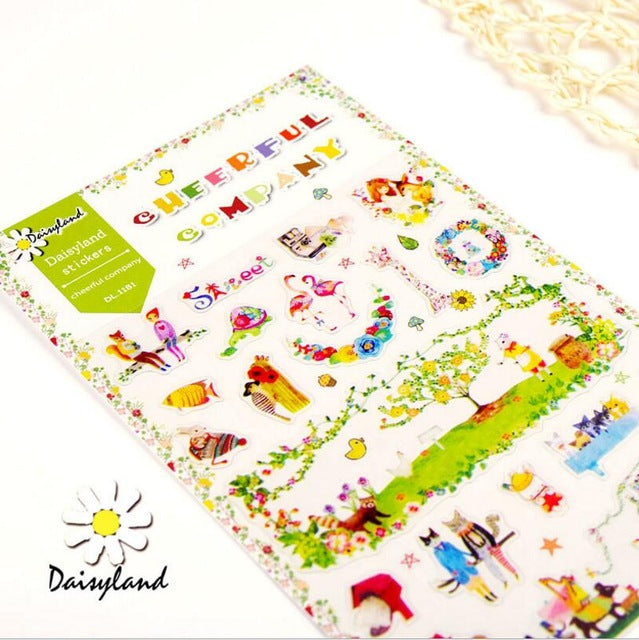 Daisyland Sticker: Cheerful Company