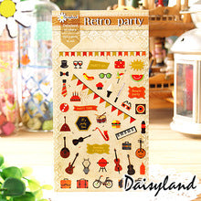 Daisyland Sticker: Retro Party