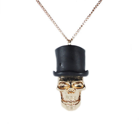 Magician Skull Necklace