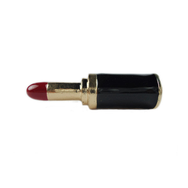 Kick-ass Red Lipstick Two-Finger Ring