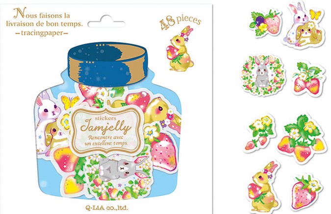 Q-Lia JamJelly S4 Sticker Sack - 9 Styles