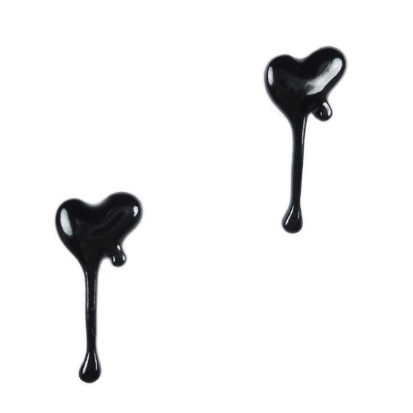 Melting Heart Stud Earrings