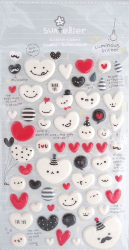 Suatelier Sticker: Balloon Heart