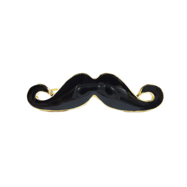 Happy Beard Two-Finger Ring