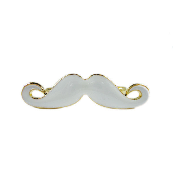 Happy Beard Two-Finger Ring