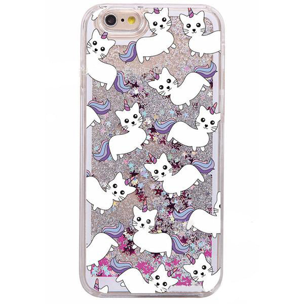 Glitter Waterfall Phone Case