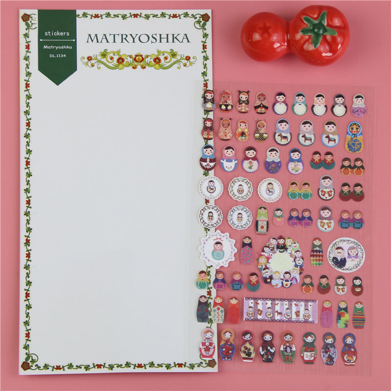 Daisyland Sticker: Matryoshka