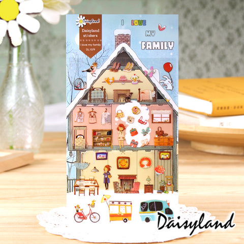 Daisyland Sticker: I Love My Family