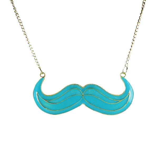 Smily Moustache Necklace