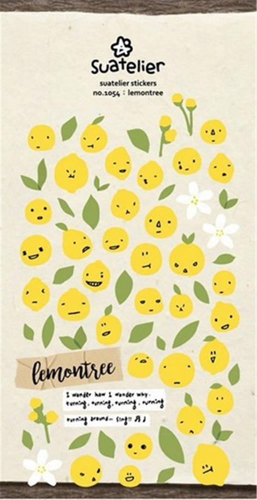 Suatelier Sticker: Lemon Tree