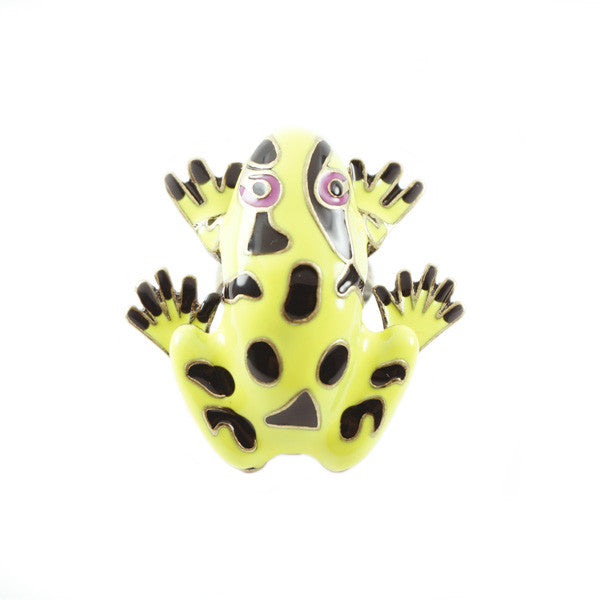 Yellow Toad Ring