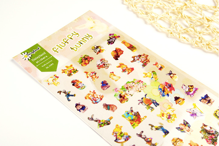 Daisyland Sticker: Fluffy Bunny