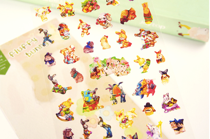 Daisyland Sticker: Fluffy Bunny