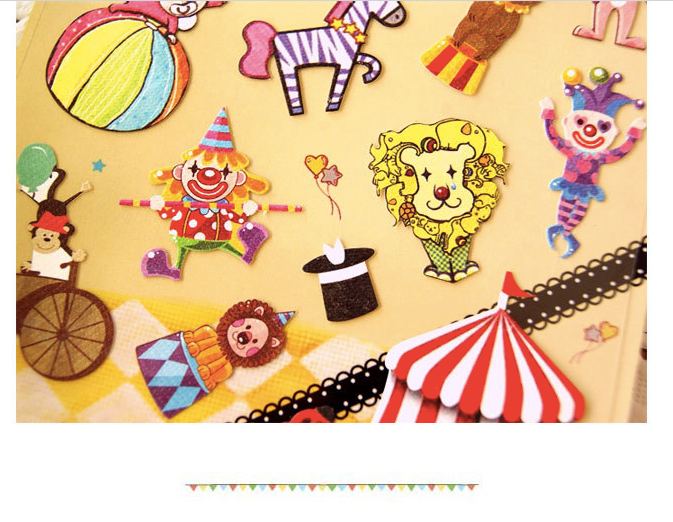 Daisyland Sticker: Circus