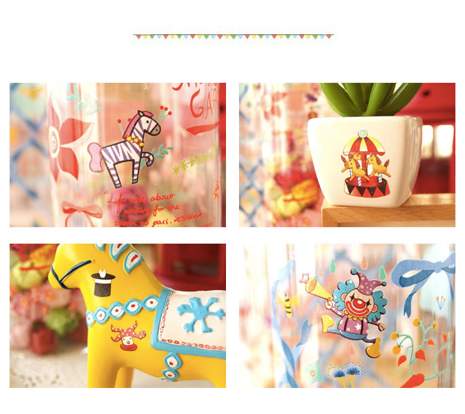 Daisyland Sticker: Circus