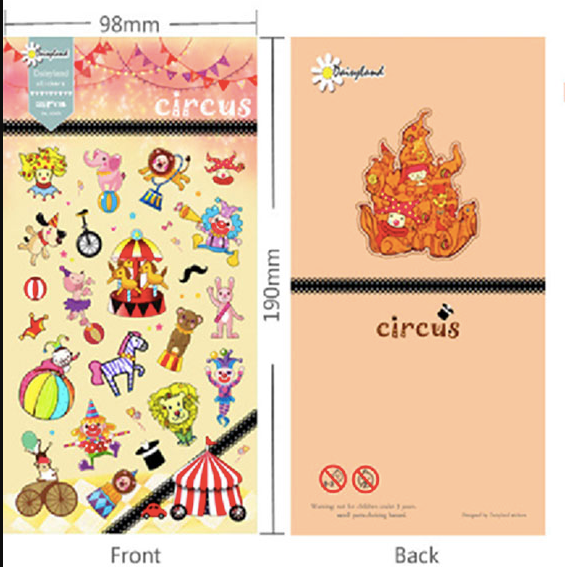 Daisyland Sticker: Circus