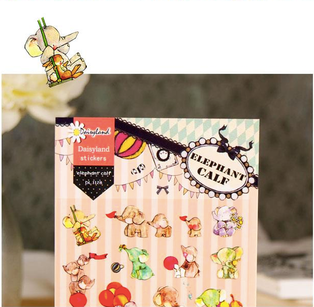 Daisyland Sticker: Elephant Calf