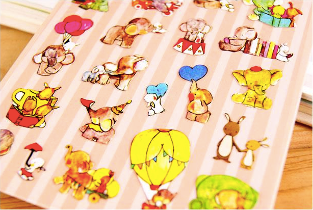 Daisyland Sticker: Elephant Calf