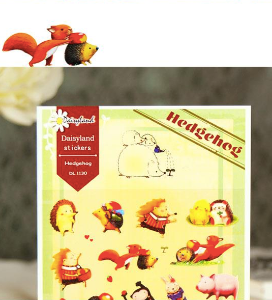 Daisyland Sticker: Hedgehog