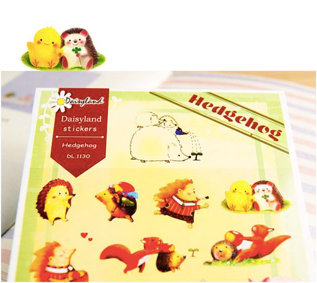 Daisyland Sticker: Hedgehog