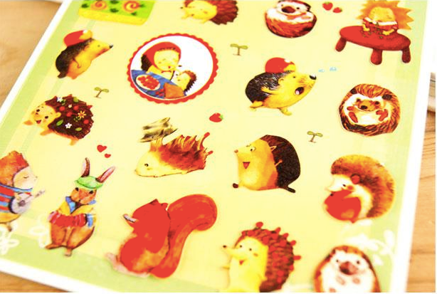 Daisyland Sticker: Hedgehog