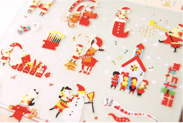 Daisyland Sticker: Merry Christmas