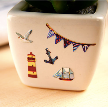 Daisyland Sticker: Navy Style