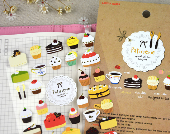 Funny Sticker World: Patisserie