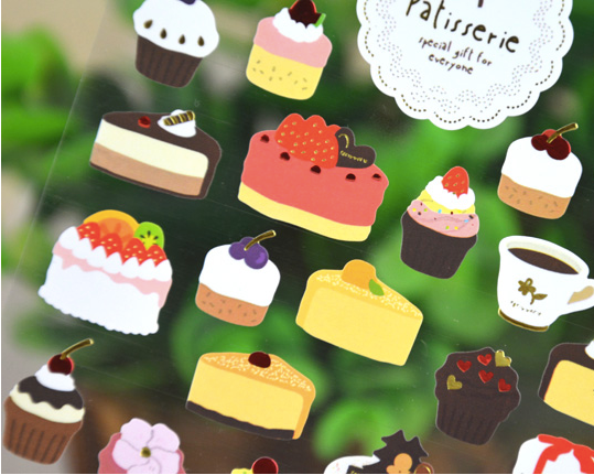Funny Sticker World: Patisserie