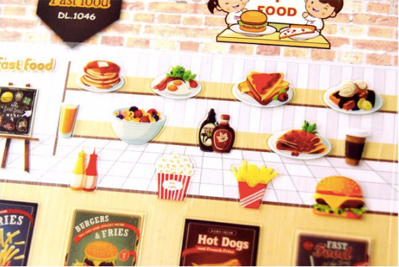 Daisyland Sticker: Fast Food