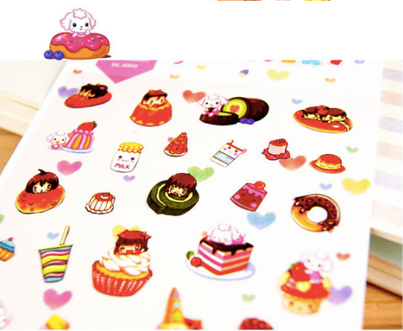 Daisyland Sticker: Dessert