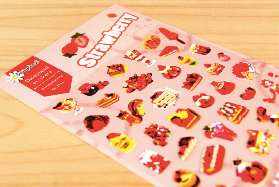 Daisyland Sticker: Strawberry