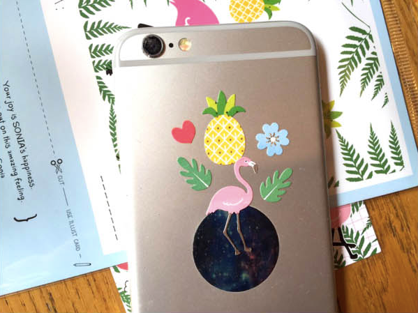 SONIA Sticker: Flamingo