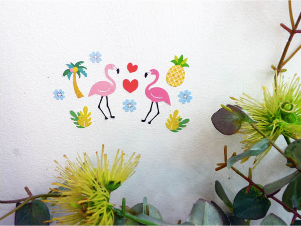 SONIA Sticker: Flamingo