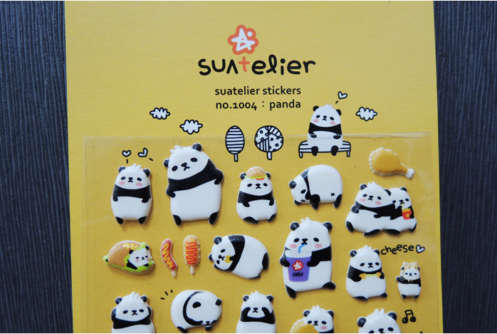Suatelier Sticker: Panda