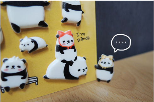 Suatelier Sticker: Panda