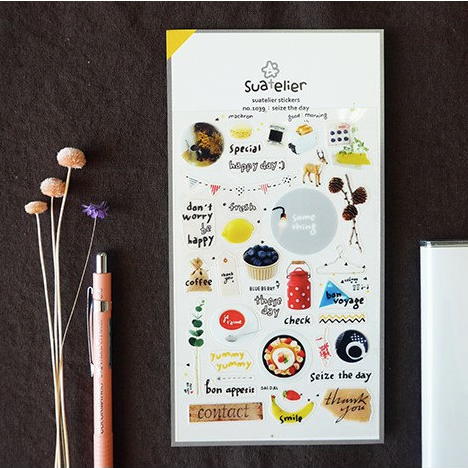 Suatelier Sticker: Seize the Day