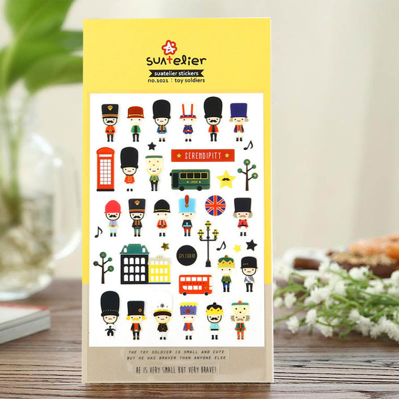 Suatelier Sticker: Toy Soldiers