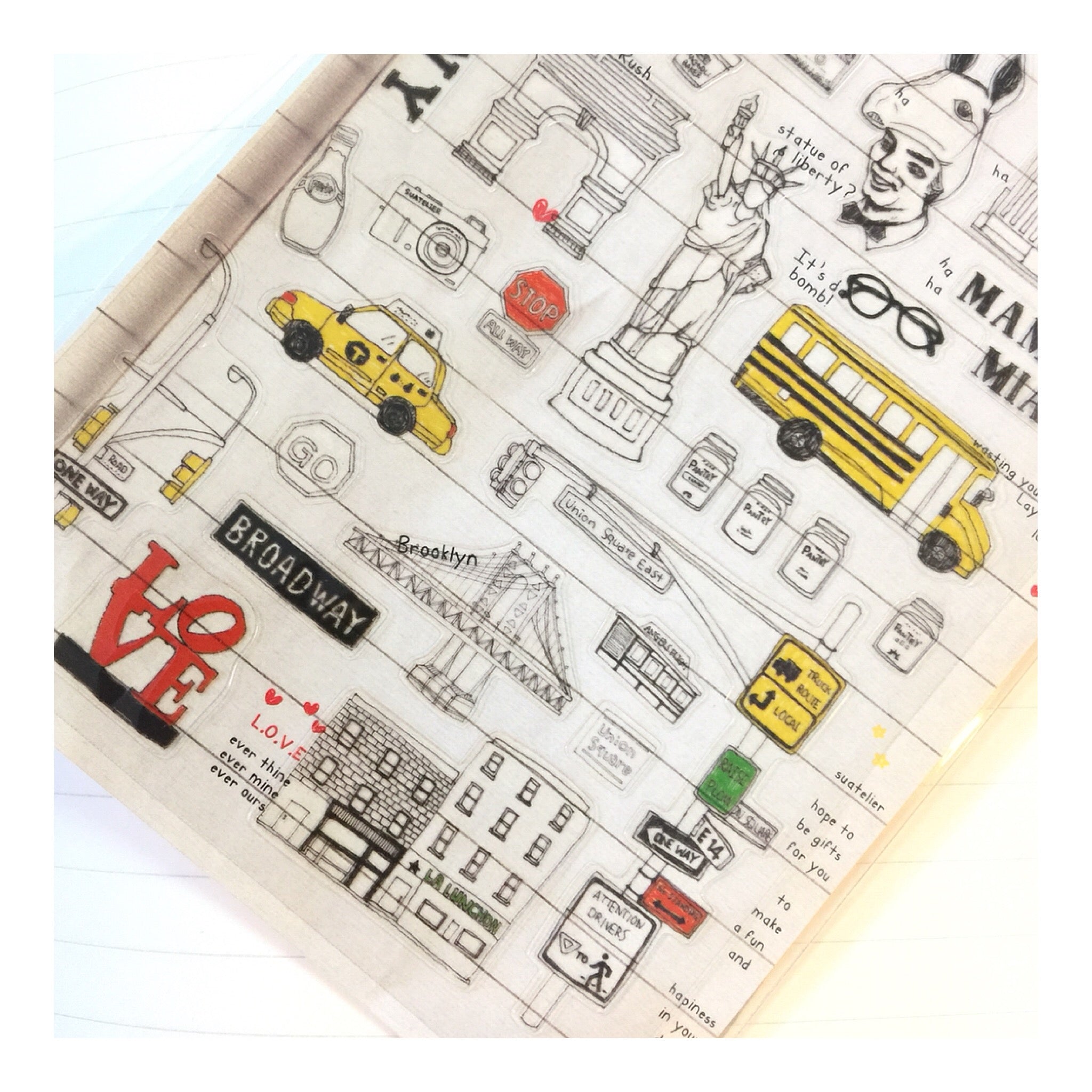 Suatelier Sticker: New York Diary