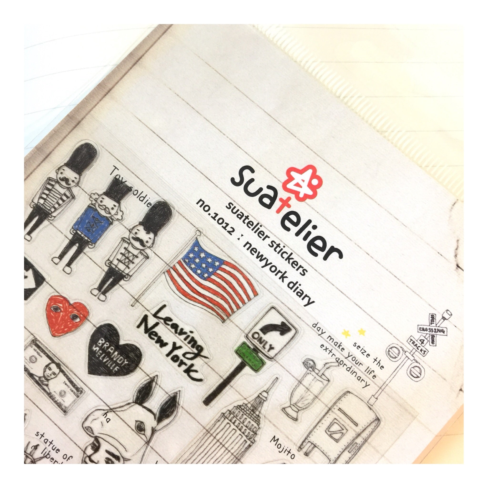 Suatelier Sticker: New York Diary