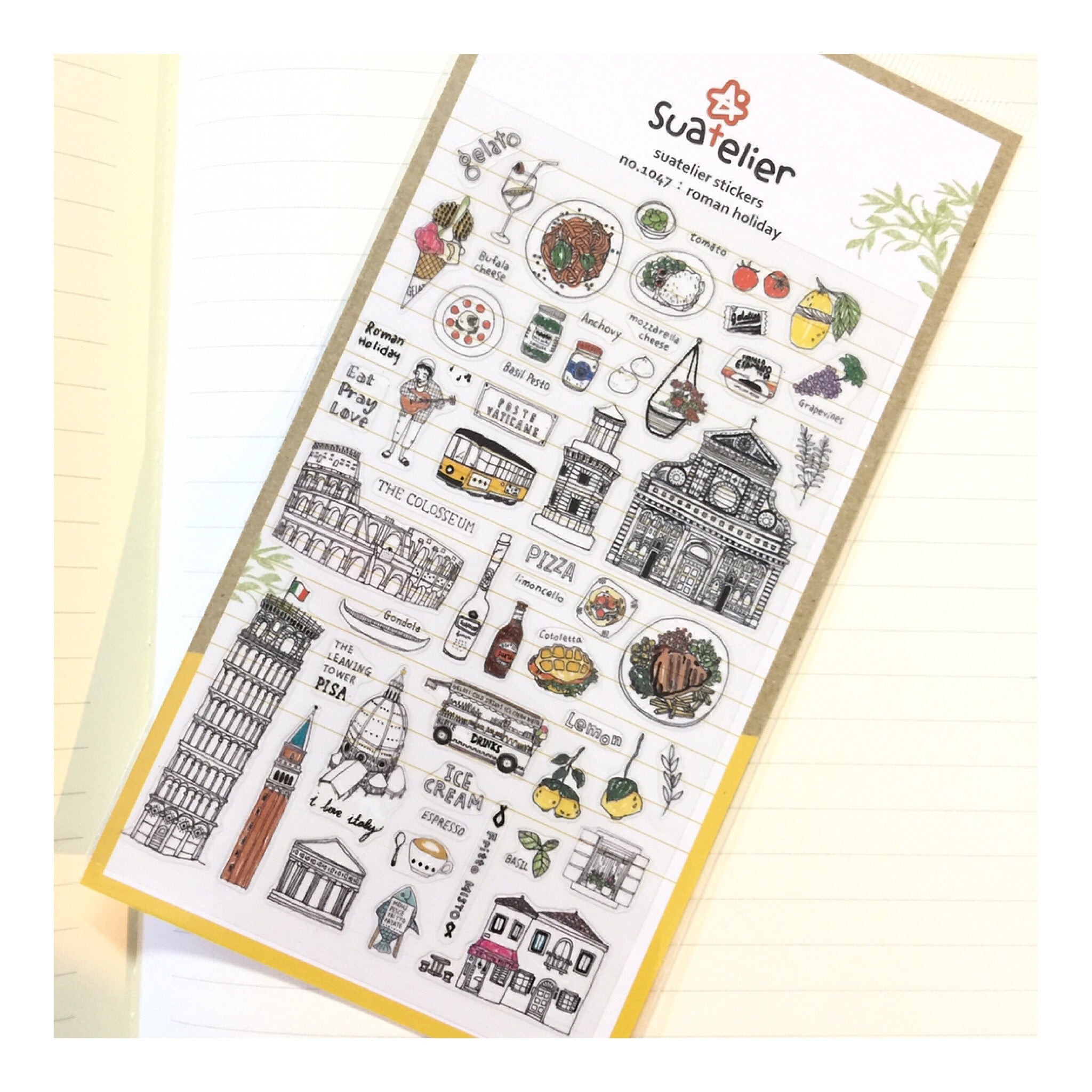 Suatelier Sticker: Roman Holiday