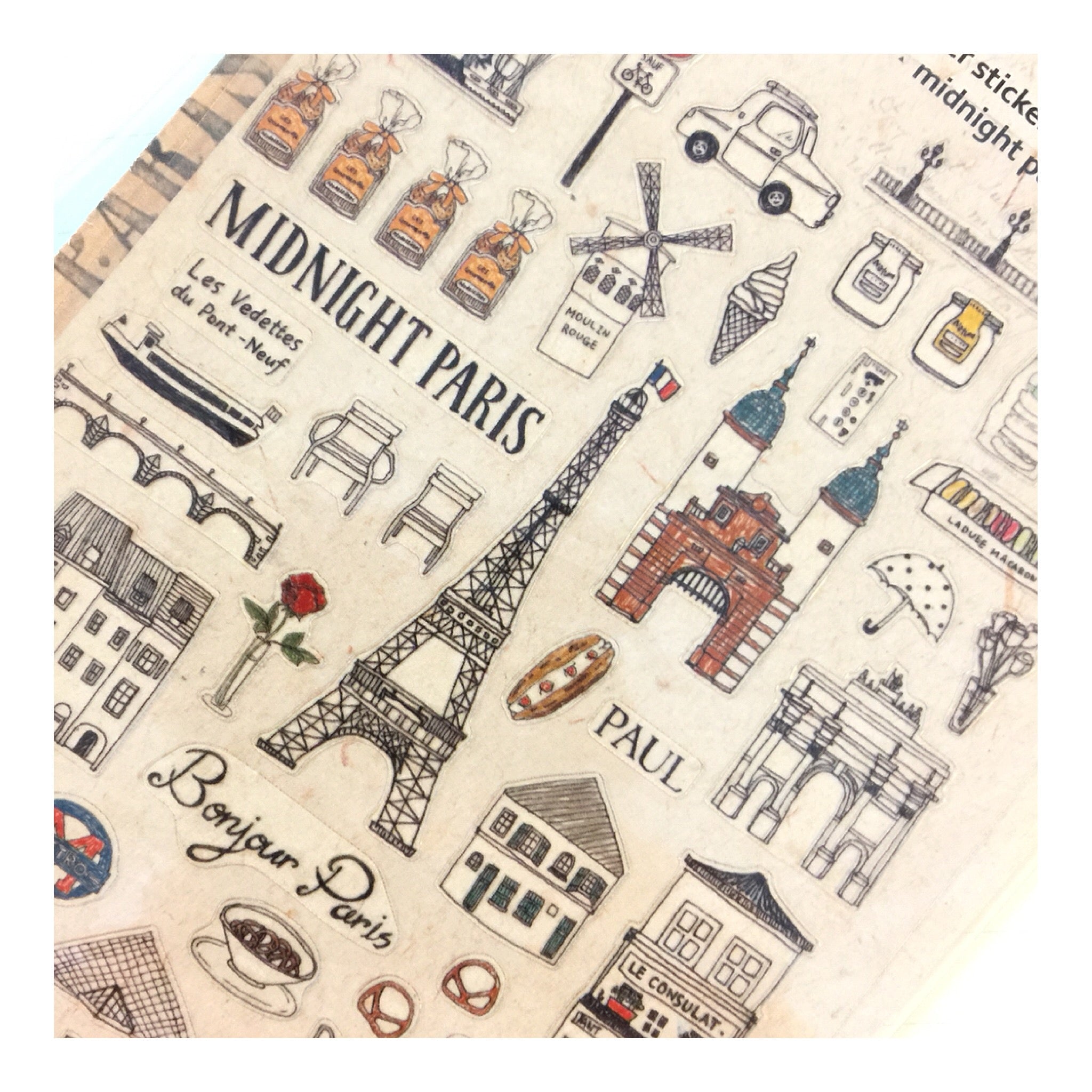 Suatelier Sticker: Midnight Paris