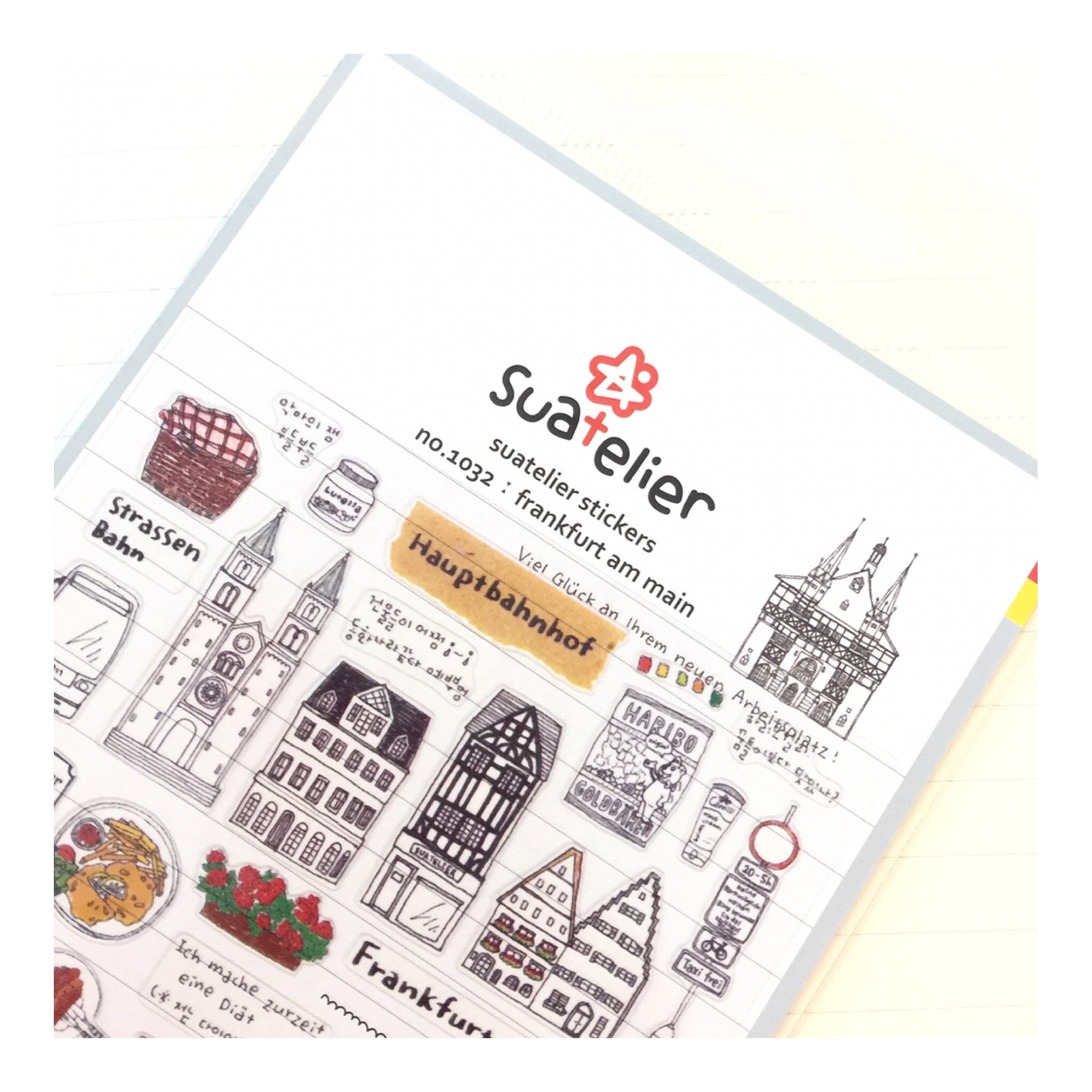 Suatelier Sticker: Frankfurt Am Main