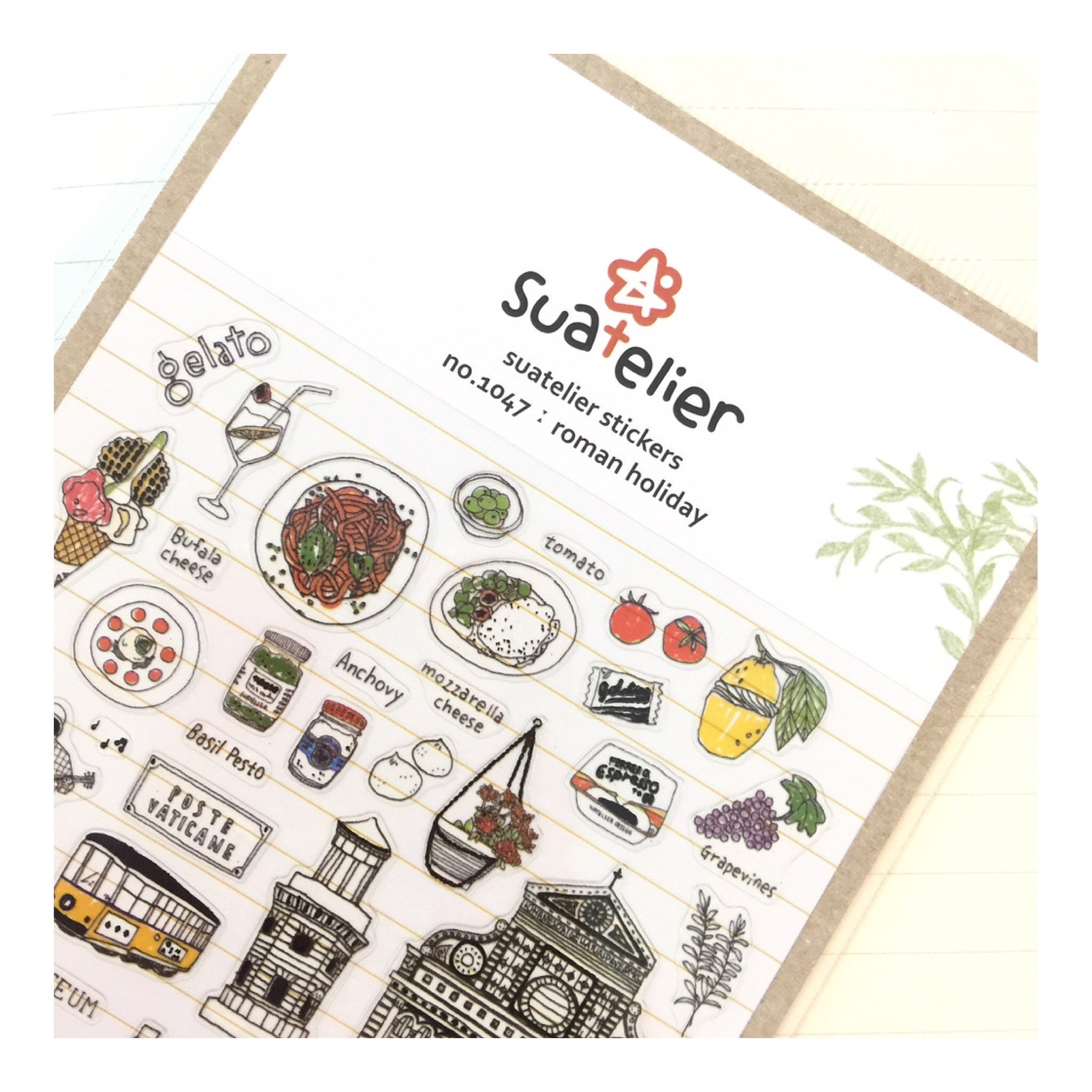 Suatelier Sticker: Roman Holiday