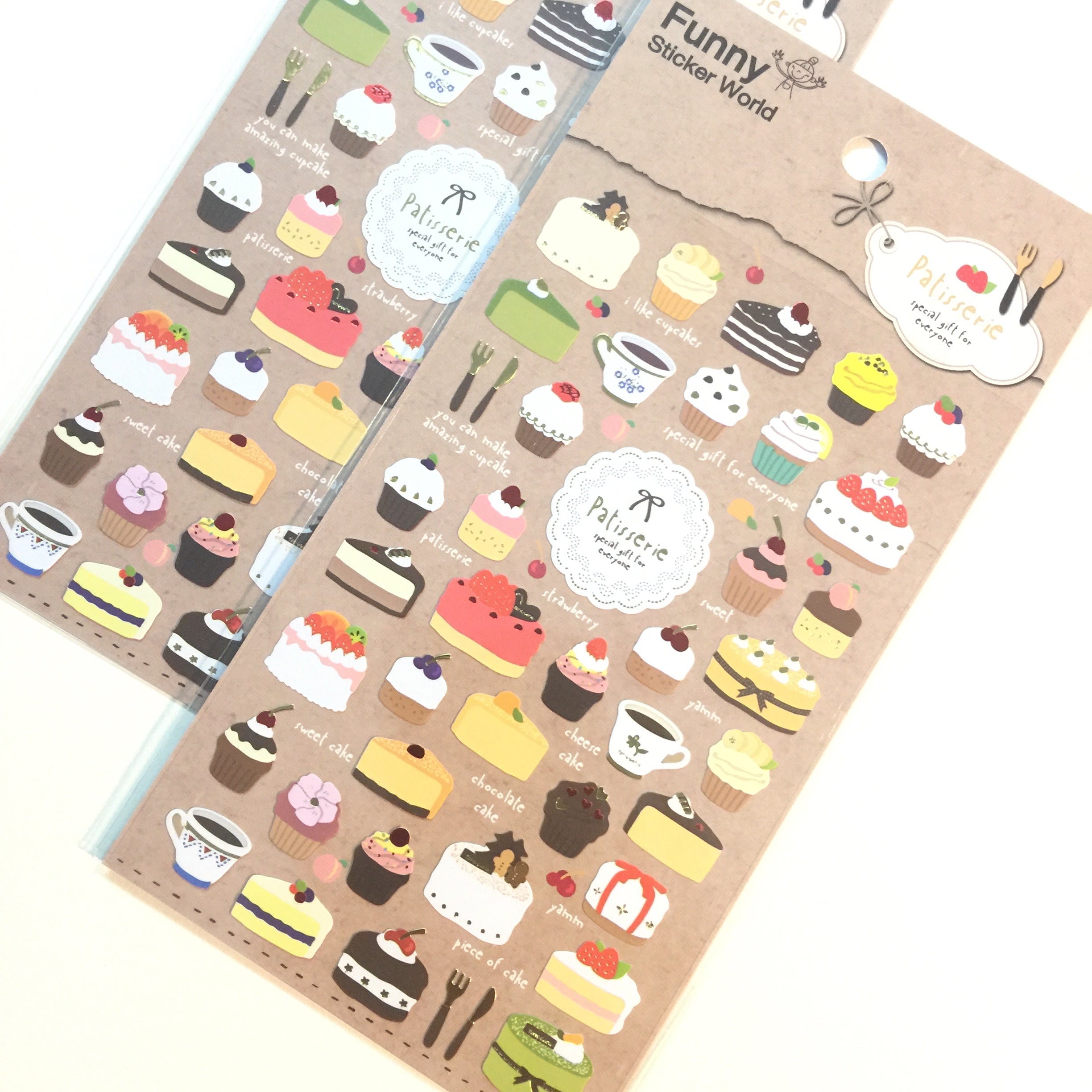 Funny Sticker World: Patisserie