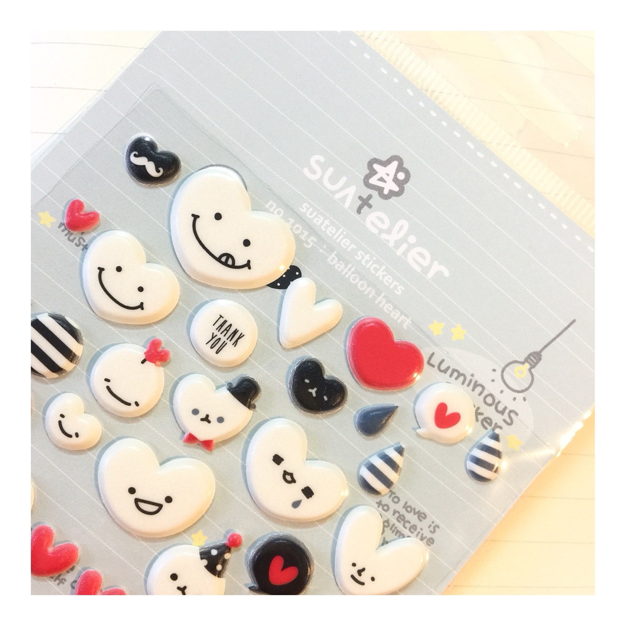 Suatelier Sticker: Balloon Heart